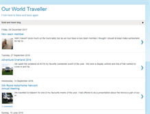 Tablet Screenshot of ourworldtraveller.com
